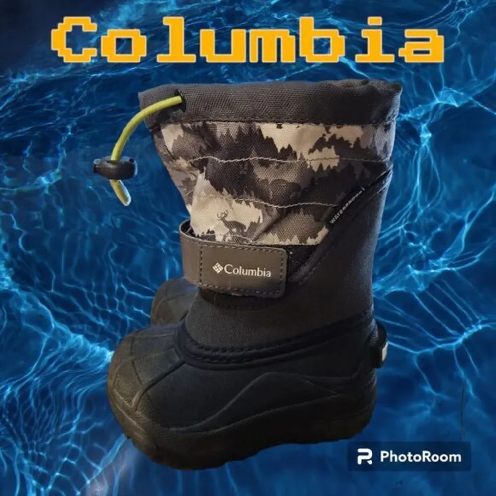 Toddler Boy's Columbia Winter Boots Size‎ 6 (2681)